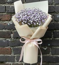 Букет цветов из:  Гипсофила в поселок Сургут
