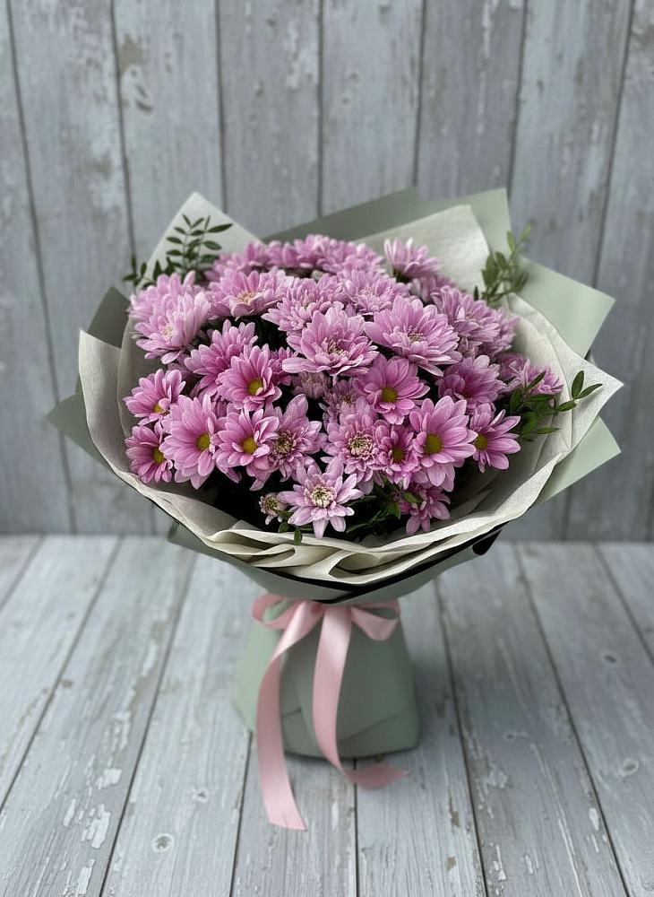 Букет цветов из: Хризантемы в поселок Сургут