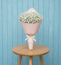 Букет цветов из:  Гипсофила в поселок Сургут