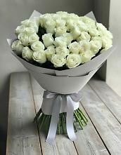 Букет 35 Белых роз #REPLACE_PRED# поселок Сургут