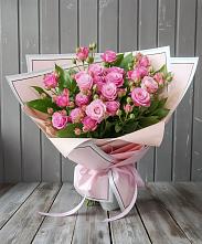 Букет Розовый кустик #REPLACE_PRED# поселок Сургут