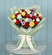Букет цветов из:  Розы #REPLACE_PRED# поселок Сургут
