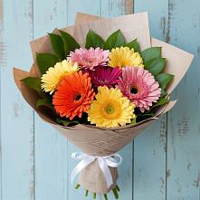 Букет цветов из:  Герберы #REPLACE_PRED# поселок Сургут