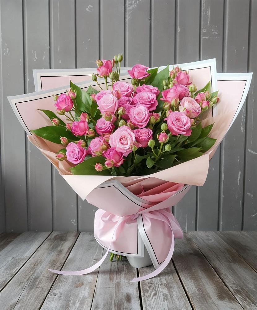 Букет Розовый кустик в поселок Сургут