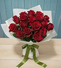 Букет Красные розы в поселок Сургут