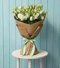 Букет цветов из:  Лизиантусы #REPLACE_PRED# поселок Сургут