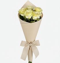 Букет цветов из:  Розы в поселок Сургут