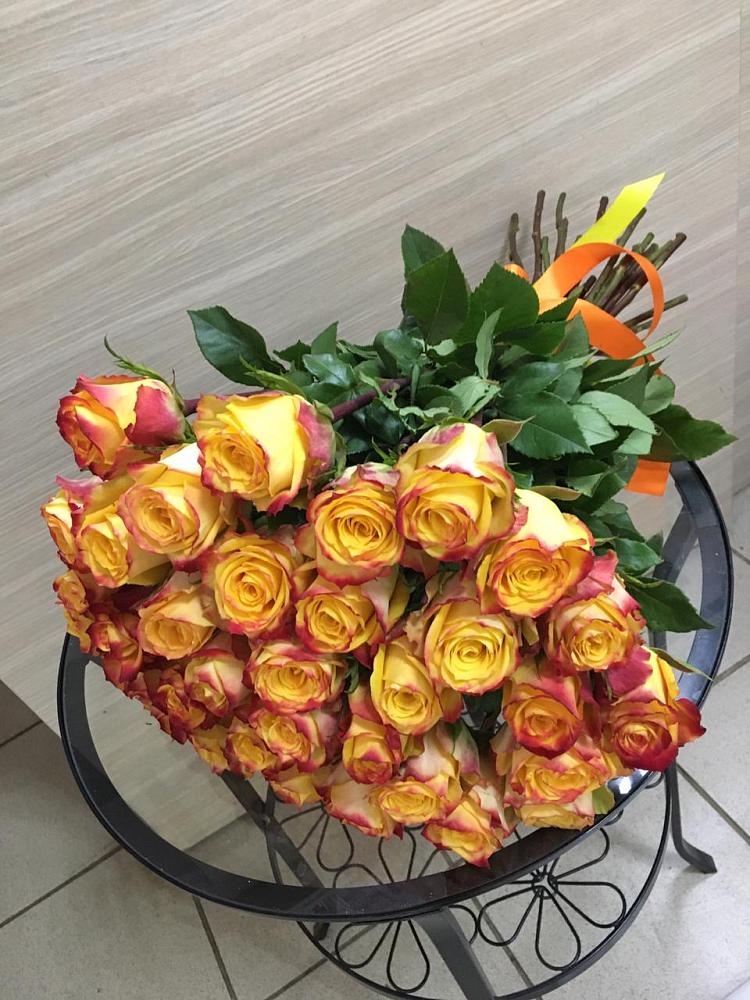 Букет Желтые розы в поселок Сургут