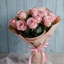 Букет цветов из:  Розы в поселок Сургут