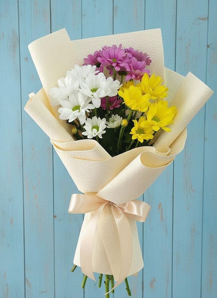 Букет цветов из: Хризантемы в поселок Сургут