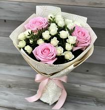 Букет цветов из:  Розы в поселок Сургут