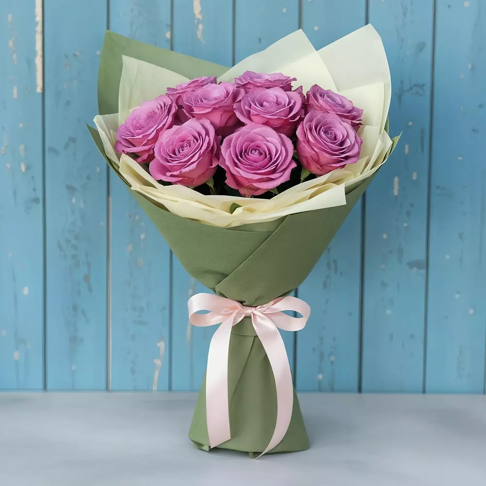 Букет Розы Фёрст Леди в поселок Сургут