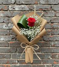 Букет цветов из:  Розы в поселок Сургут