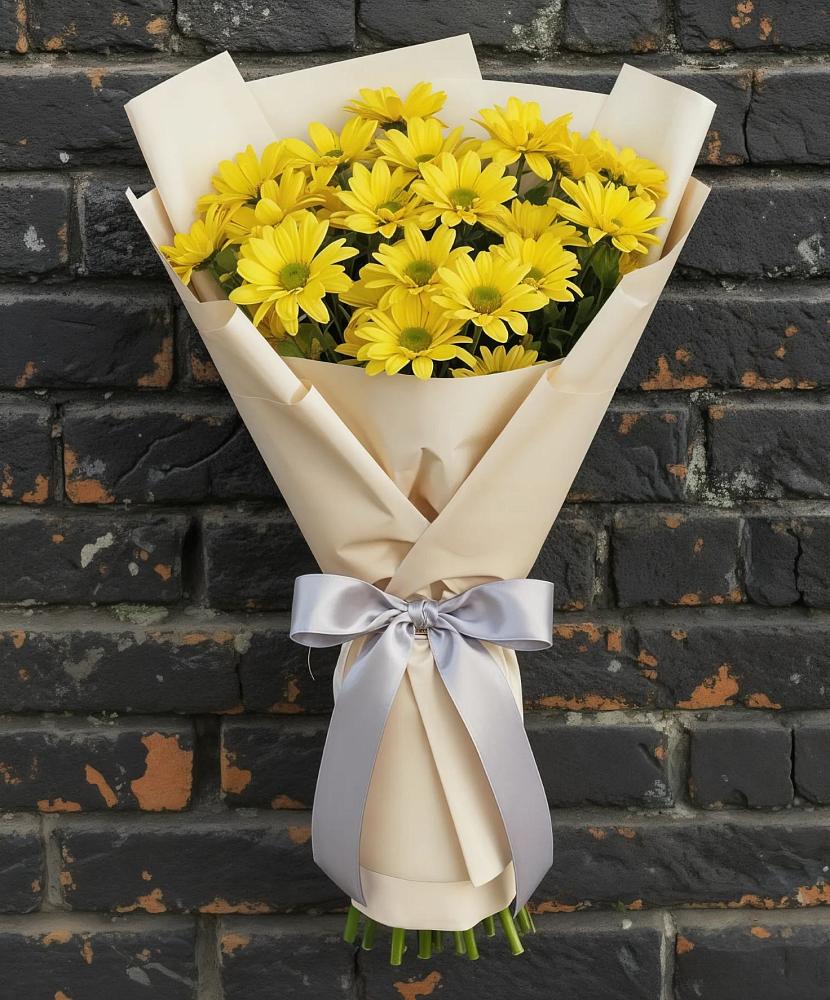 Букет цветов из: Хризантемы в поселок Сургут