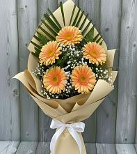 Букет цветов из:  Герберы #REPLACE_PRED# поселок Сургут